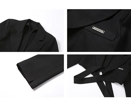 Title 9, Kurze Anzugjacke, All-Match-Cardigan-Oberteil f...