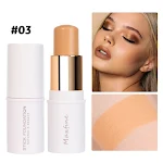 Moisturizing stick foundation covers dark circles and acne, providing lasting hydration and full coverage for a flawless — photo 2