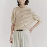 Camiseta Unissex Hollow Knitwear Design Niche — foto 4