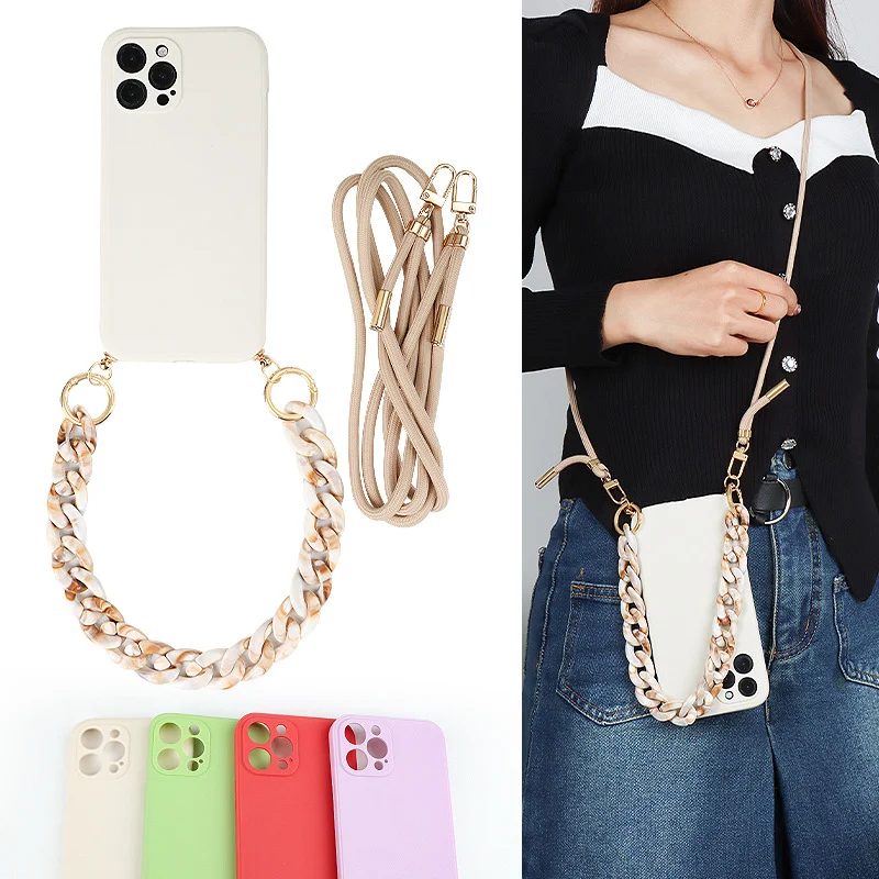 Title 4, Crossbody Solid Color Lens All-inclusive Soft P...