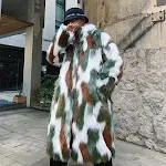 Nuovo Cappotto Lungo Coreano in Cotone Uomo Abbigliamento. Comodo ed elegante, perfetto per un look moderno e caldo in ogni occasione. — foto 4