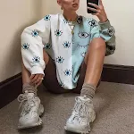 Mangas longas com estampa tie dye — foto 1