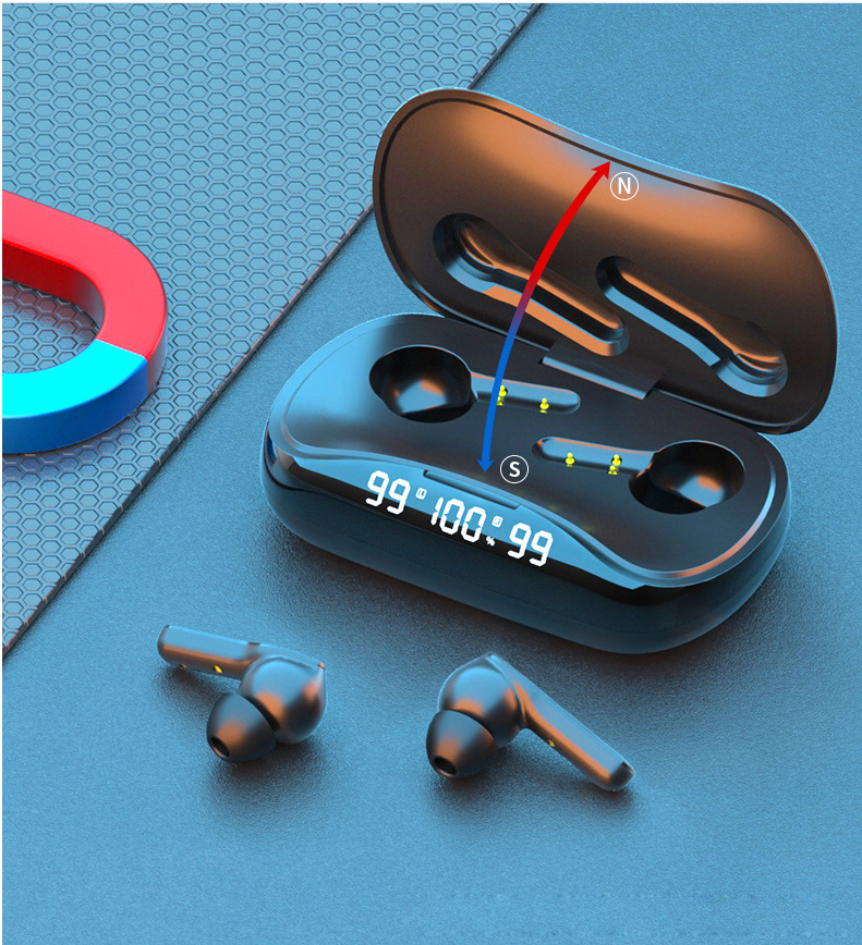Title 4, Wireless Bluetooth Headset with Triple Display ...