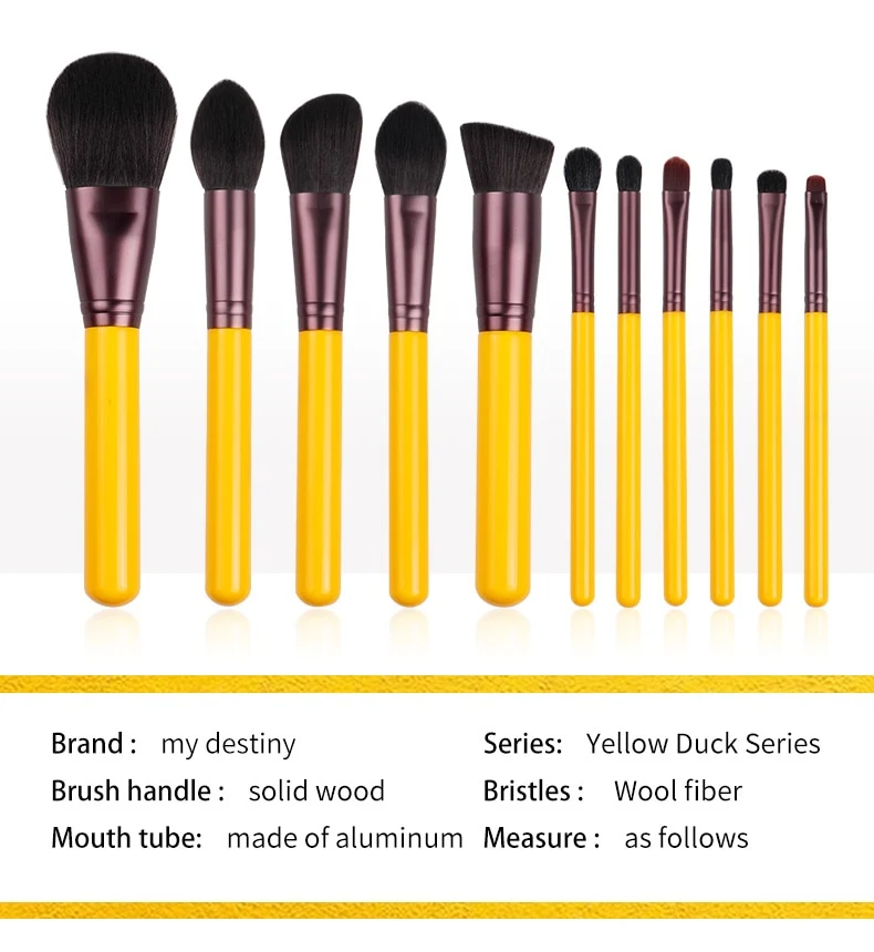 Title 1, Little Grape Series makeup brush set for flawle...