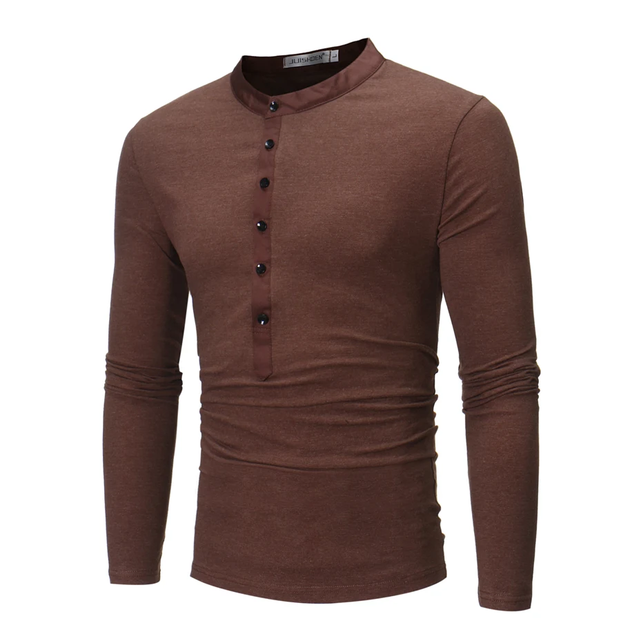 Title 7, Lange Casual T-shirts voor Jonge Mannen, Twee-i...