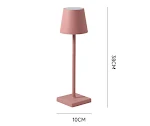 Aluminum LED Charging Table Lamp perfect for bedside use. Wireless charging, modern design, and efficient illumination f — photo 7