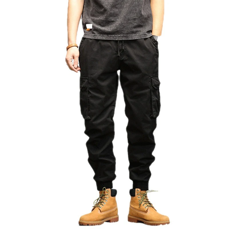 Nouveau pantalon décontracté pour homme, style jeune, salopette populaire, confortable et tendance pour un look moderne et décontracté. — photo 2