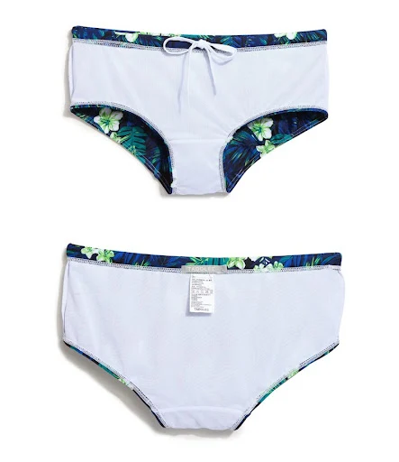 Title 6, Flower Sexy Low Waist Swim Shorts for a confide...