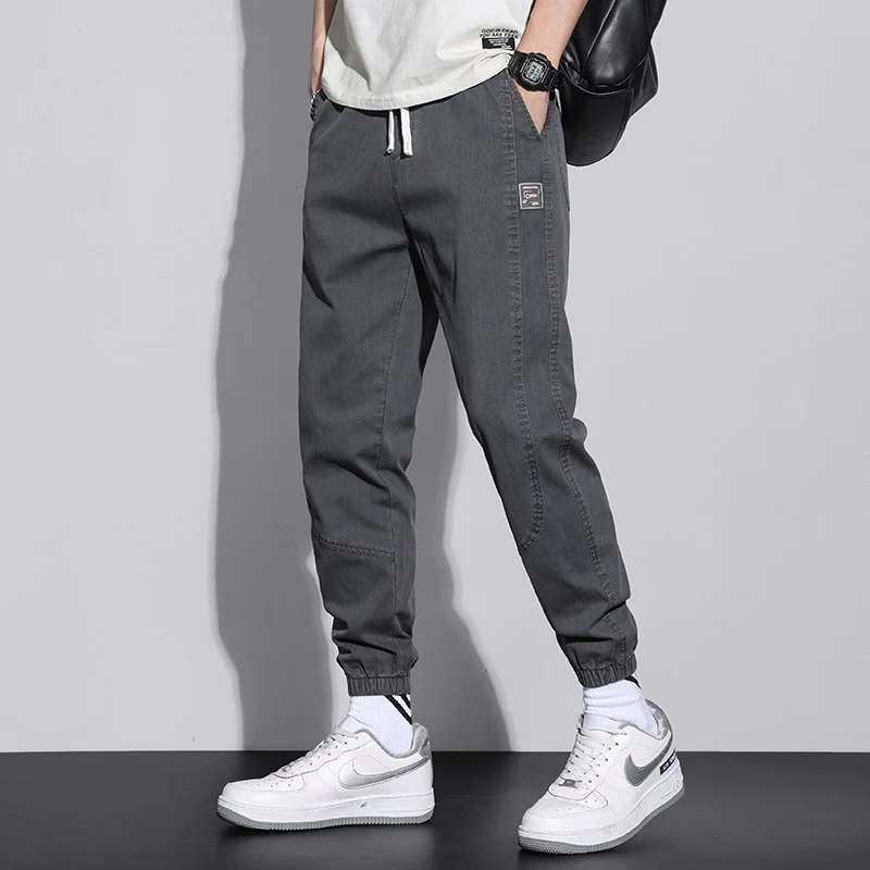 New Men's Versatile Casual Pants Comfortable Stylish Everyday Wear Modern Design Adaptable Fit Perfect for Any Occasion — photo 7