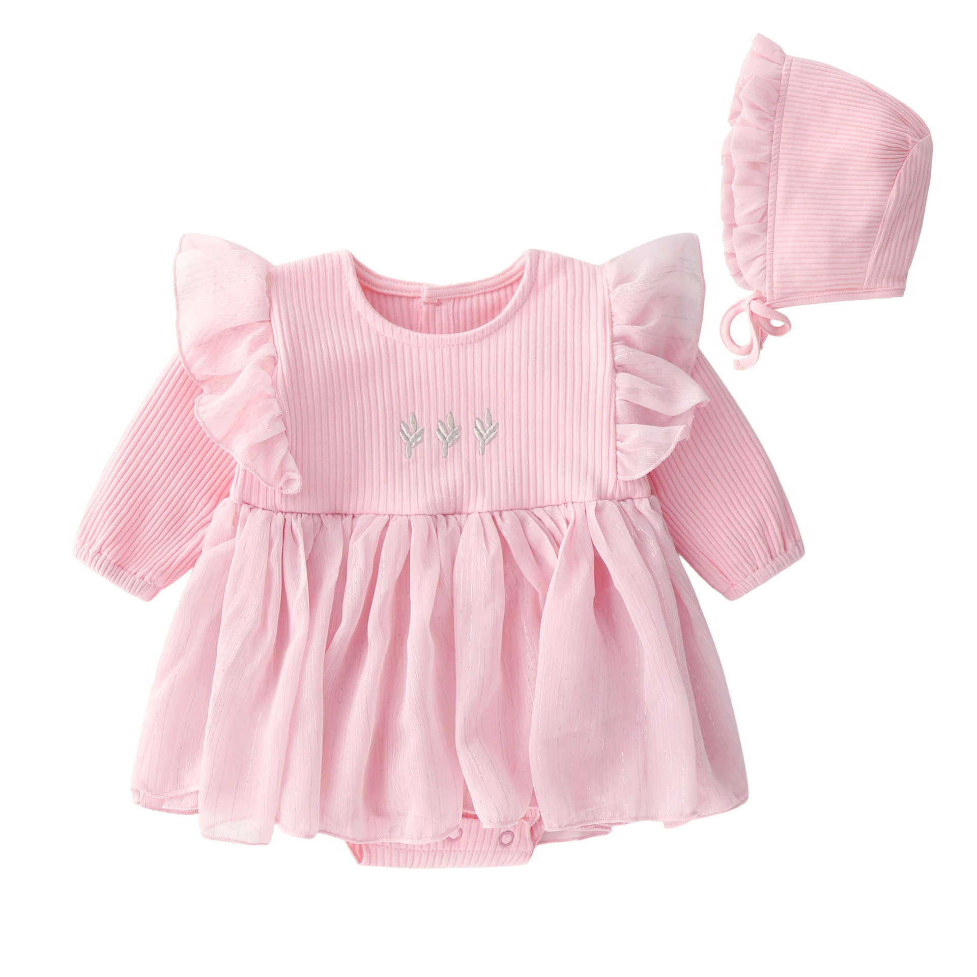 Vestido Otoño Bebé Niña Vestido Princesa Rojo Elegante Ideal para Fiestas y Celebraciones Cómodo y Estiloso para Tu Pequeña — foto 7