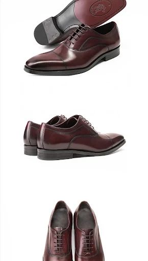 Title 7, Mens Business Formal Three-Joint Oxford Shoes....