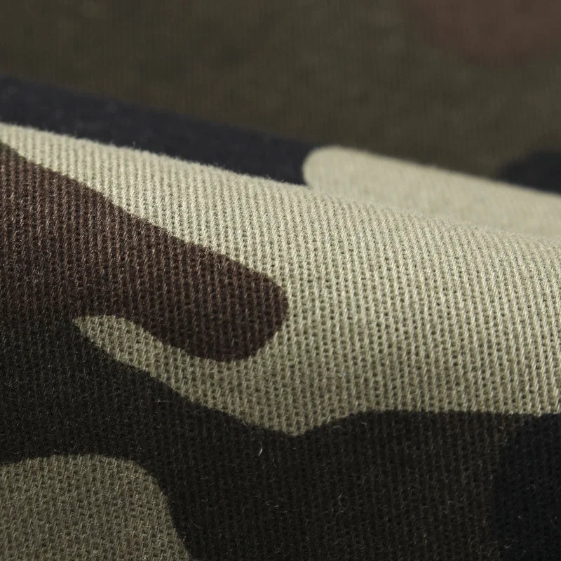 Losse casual camouflage overall broek, comfortabel en stijlvol voor dagelijks gebruik. Perfect voor een relaxte en moderne uitstraling. — foto 4