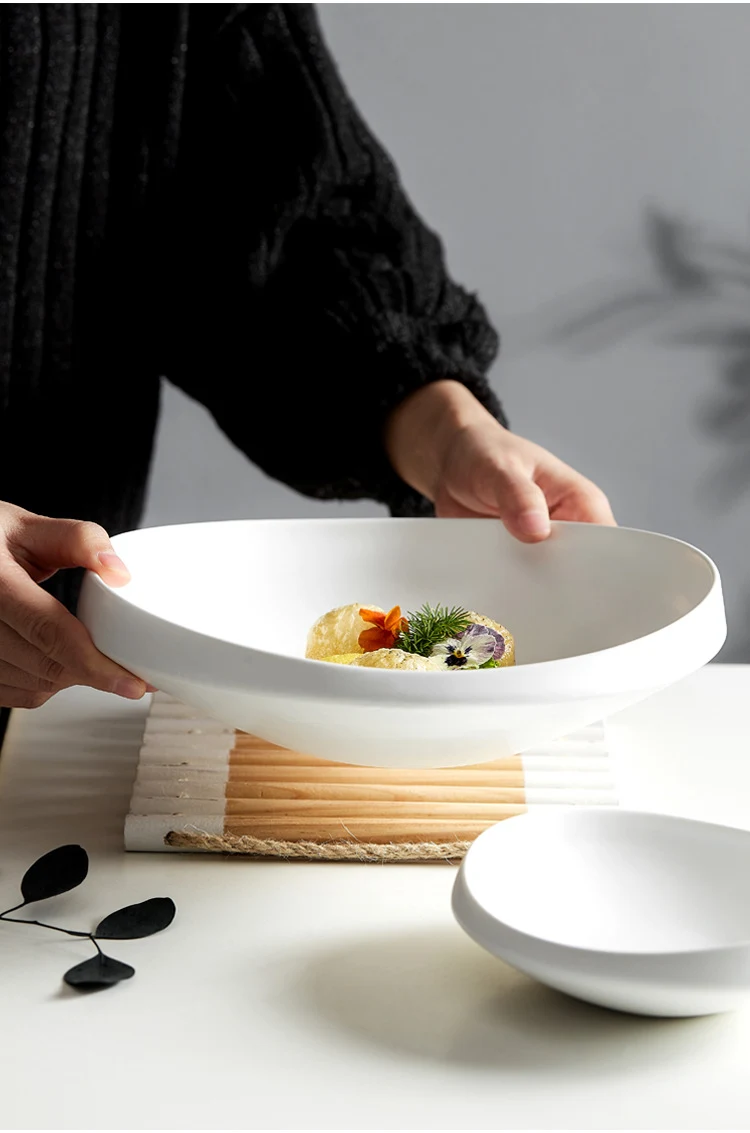 Title 1, Creative Plate Household Ceramic Dishes Serve y...