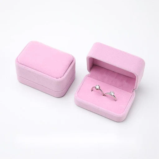 Title 7, Caixinha de Joias Flannelette para Anéis Organi...