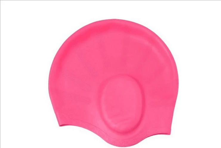 Keep Dry Unisex Waterproof Ear-protecting Swimming Cap. Swim comfortably and confidently knowing your ears are protected — photo 9