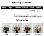 Bolsa pequena de diamante feminina, nova moda, ombro sob o braço, estilo ocidental de alta qualidade. Elegância e praticidade. — foto 27