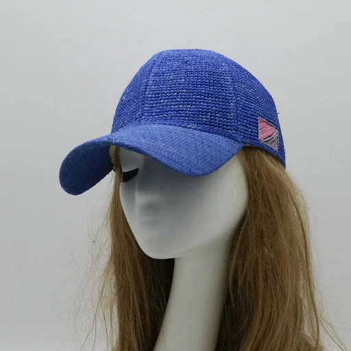 Title 25, Breathable Same Shade Baseball Straw Hat, Ladie...