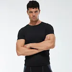 Men's Stretch Quick Drying Short-Sleeved Shirt, designed for comfort and flexibility, perfect for active pursuits and wa — photo 7