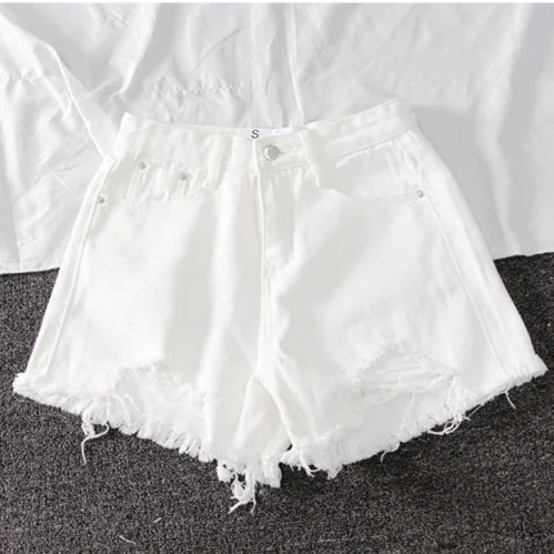 Title 2, Zomer Denim Shorts Dames Hoge Taille Koreaans L...