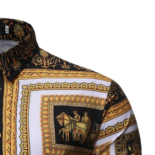 Title 4, Long sleeve shirt with lapel