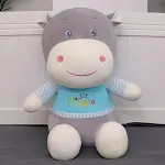 Grey Sweater hippo