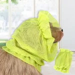 Ear Protection Dog Earmuffs Grooming Puppy Breathable Quick Dry Mesh Cloth Dog Hat Anxiety Relief Accessories — photo 1
