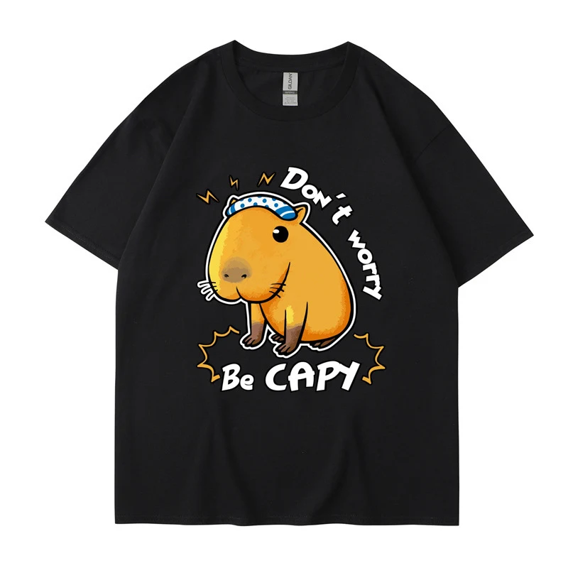 Nova Camiseta de Verão Algodão Estilo Harajuku com Estampa Fofa, Manga Curta, Ideal para um Visual Charmoso e Confortável no Calor. — foto 11