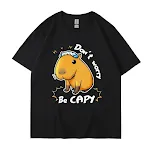 Nova Camiseta de Verão Algodão Estilo Harajuku com Estampa Fofa, Manga Curta, Ideal para um Visual Charmoso e Confortável no Calor. — foto 11