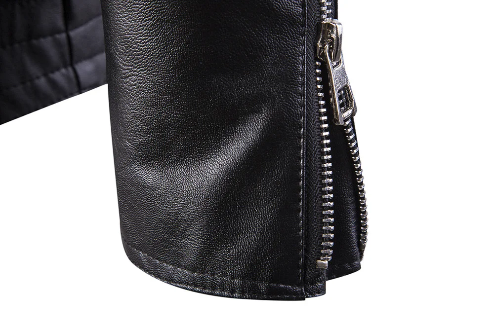 Title 6, Mens Motorcycle Leather Jacket Ride in Style a...