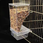 Automatic Parrot Feeder Anti-splash Anti-splash Neat Bird Feeder Seed Food Container Feeder Bird Cage Accessories for Pa — photo 6