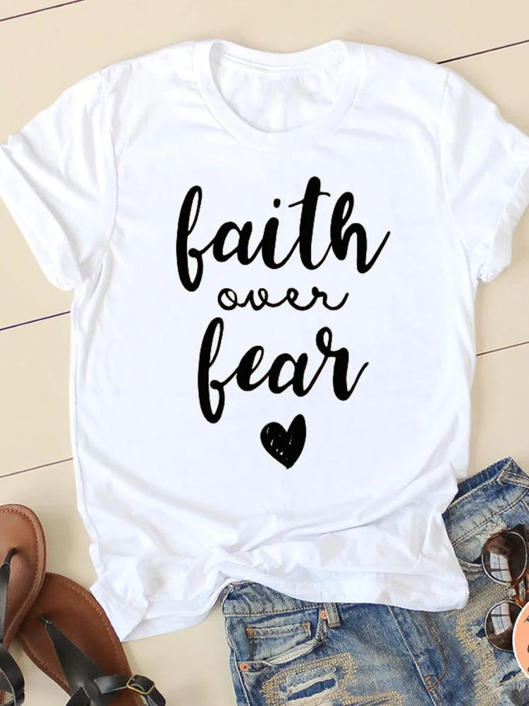 Women's Short-sleeved T-shirt Fashion Printing. Experience comfort and style with this versatile tee. Perfect for everyd — photo 3