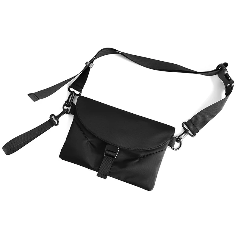 Outdoor sport borsttas, ideaal voor wandelen, fietsen en hardlopen. Waterdicht, comfortabel en perfect om je essentials mee te nemen. — foto 2