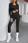 Macacão esportivo feminino sem mangas em cor sólida. Conforto e liberdade para seus treinos, perfeito para fitness e atividades físicas. — foto 16