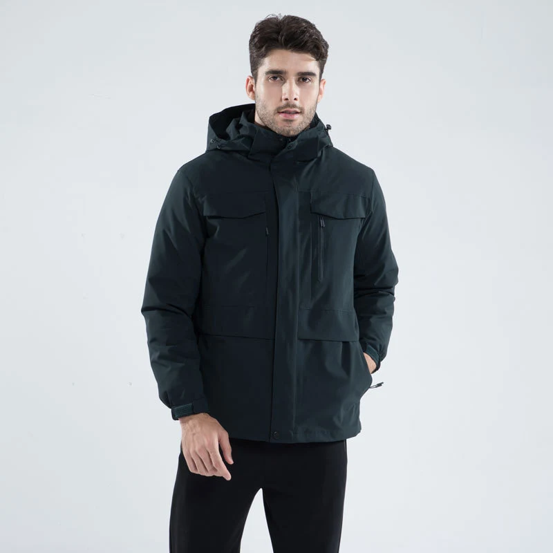 Title 3, Plus Size Mountaineering Multi-pocket Three-in-...