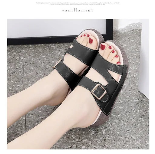 Title 12, Plus Size Sandals Womens Summer Soft Bottom In...
