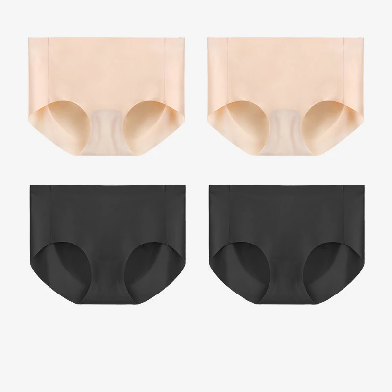 Naadloos ondergoed, Ice Silk, antibacteriële fitness boxershort, hoge taille, billen lifter, sport veiligheidsshort. — foto 15
