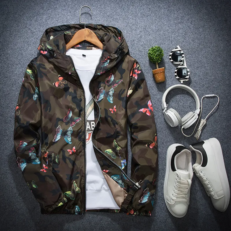 Spring and Autumn Youth Camouflage Print Jacket for active young people. Stylish, comfortable and versatile jacket for o — photo 2