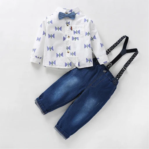 Title 3, Three-piece gentlemans dress suspenders. Enhan...
