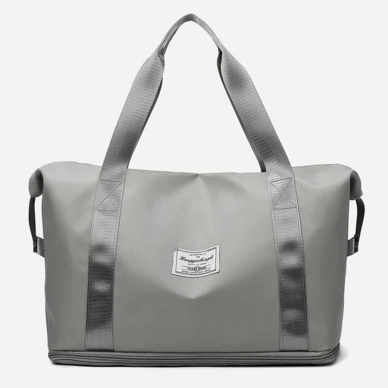 Bolsa de ombro para yoga com separação seco e molhado, ideal para guardar roupas e acessórios de treino. Perfeita para academia e aulas. — foto 18