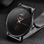 Relógio masculino luminoso com pulseira de malha novo. Ideal para uso diário e noturno, combina estilo moderno com excelente visibilidade. — foto 6