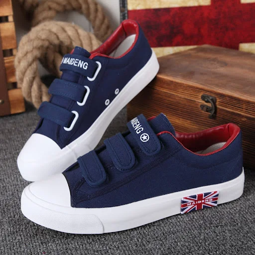 Title 2, Heren ademende canvas schoenen, sportieve board...