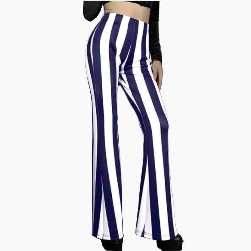 Title 8, Striped Stretch High Waist Horn Sports Yoga Pan...