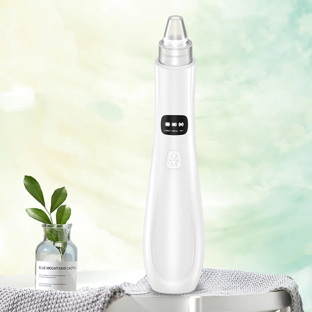 Electric Facial Blackhead Remover Acne Cleaner Black Point Vacuum Tool Pore Cleaner Removes Black Spots and Blemishes fo — photo 7