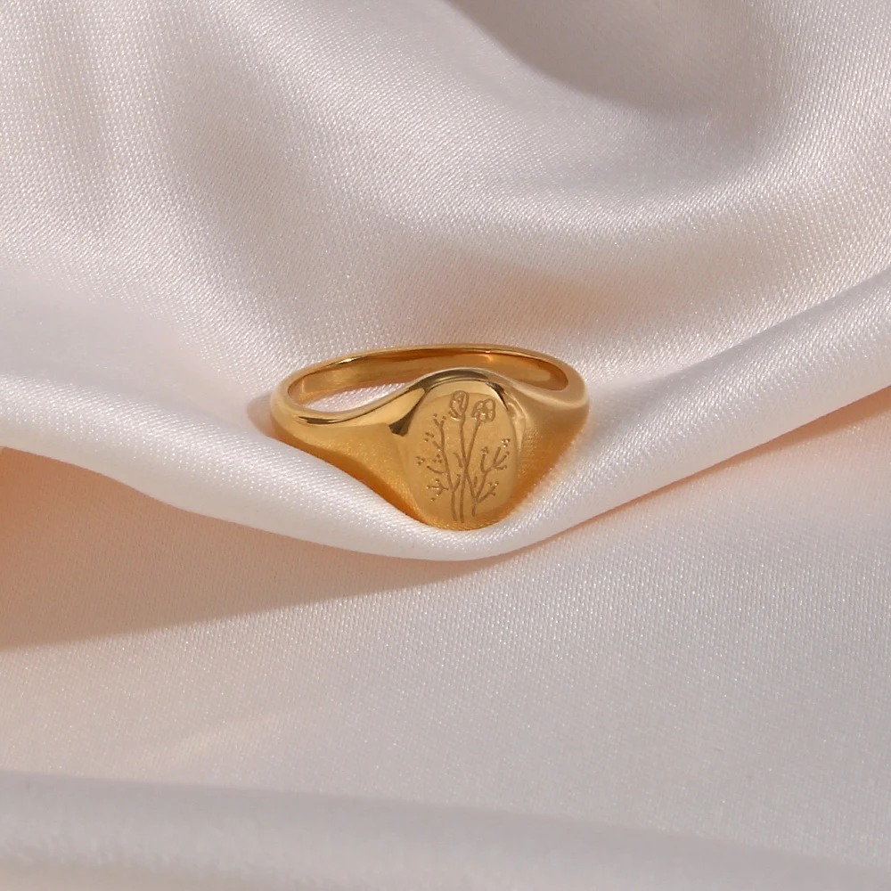 Title 12, Anillo de girasol para mujer Joyería popular y ...
