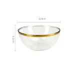 Small bowl wide rim