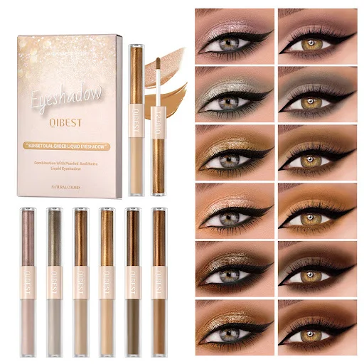 Title 2, Double-headed Liquid Eye Shadow Shimmer Matte T...