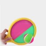 Bola Pegajosa de Arremesso e Pegar Brinquedo Infantil! Jogo pais e filhos com bolas ventosas, ideal para coordenação motora e muita diversão. — foto 4