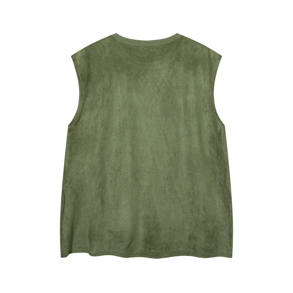 Flower Letter Printed Waistcoat for Men. Elevate your style with this unique vest. Perfect for special events or everyda — photo 6