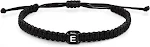 Pulseira Tecida com 26 Letras Inglesas Ajustável Presente Personalizado para Ela ou Ele Joia Unissex Elegante e Exclusiva — foto 23