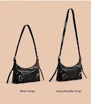 Bolsa Crossbody Feminina Estilo Primavera, Versátil e Sobrancelha, Requintada e Avançada. Perfeita para um visual moderno e sofisticado em qualquer ocasião. — foto 4